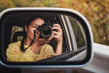 How to Photograph Landscapes from Inside a Moving Vehicle