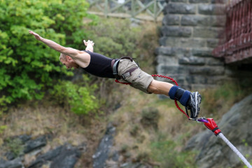 Kawarau,Bridge,Near,Queenstown.,Commercial,Bungy,Jumping,Was,Born,Here