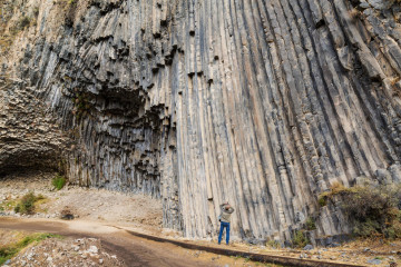 Garni,Basalt,Gorge,In,Armenia,In,Kotayk,District,,Near,The