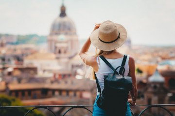 Rome,Europe,Italia,Travel,Summer,Tourism,Holiday,Vacation,Background,-young