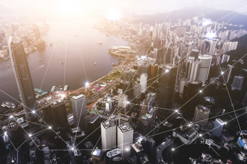 Aerial,Photo,Of,Hong,Kong,Develop,City,With,Popular,Financial