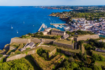 Aerial,View,Of,The,Citadel,Of,Le,Palais,Built,By