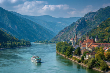 The river that crosses the most countries in the world
