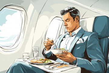 Top 10 Airlines with Best First Class Food in the World in 2025
