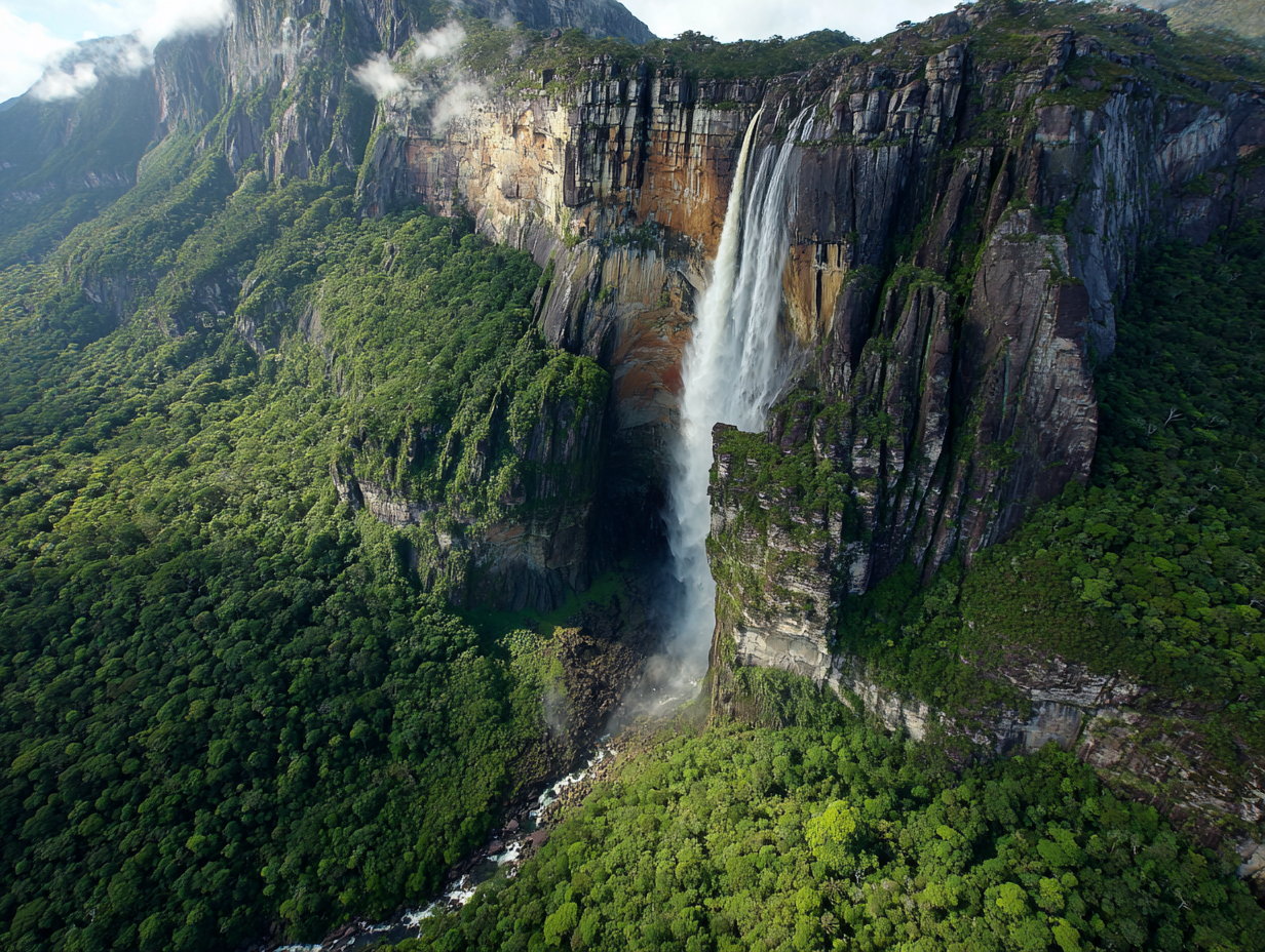 Why the world's tallest waterfall never reaches the ground