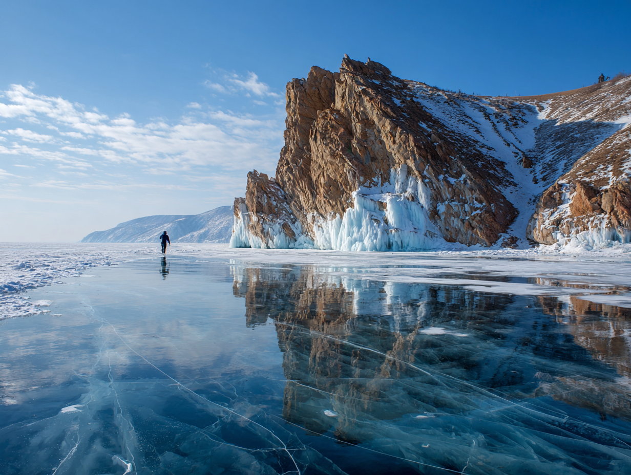 Which country has the deepest and oldest lake in the world