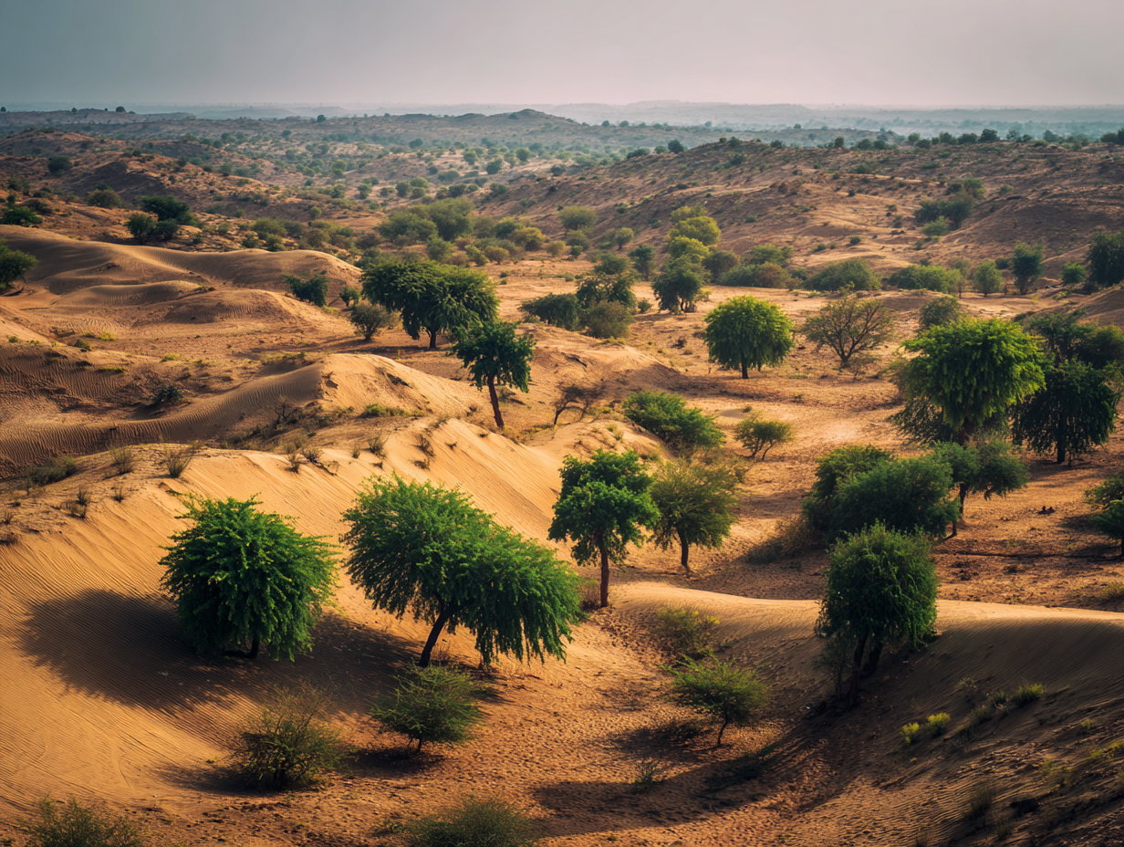 5 Desert Regions That Surprisingly Look Green