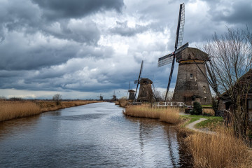 Which Place is known as the Land of Windmills