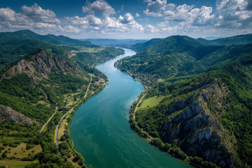 Which River is known as the Lifeline of Europe